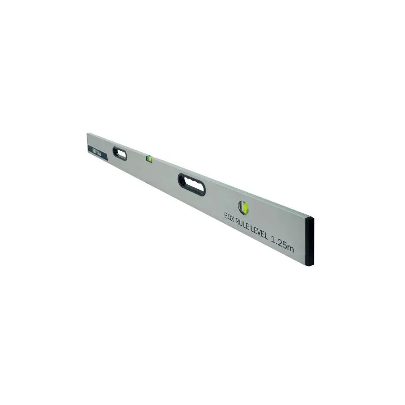 Refina Heavy Duty Aluminium Box Rule Level (1.25m) 100x18mm