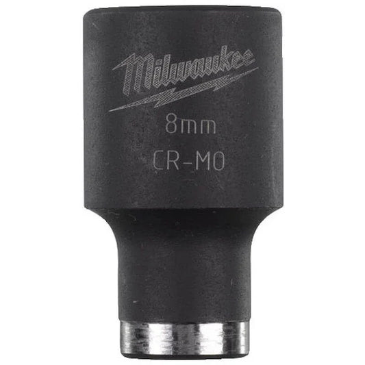 Milwaukee 8mm ShockWave Impact Duty 1/2" Drive Impact Socket