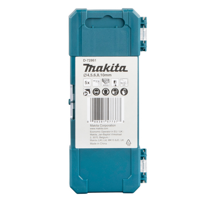 Makita 5 Piece Wood Drill Bit Set