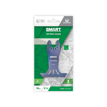 SMART Trade Series 70mm Universal Multi-Tool Blade For Drywall Plasterboard