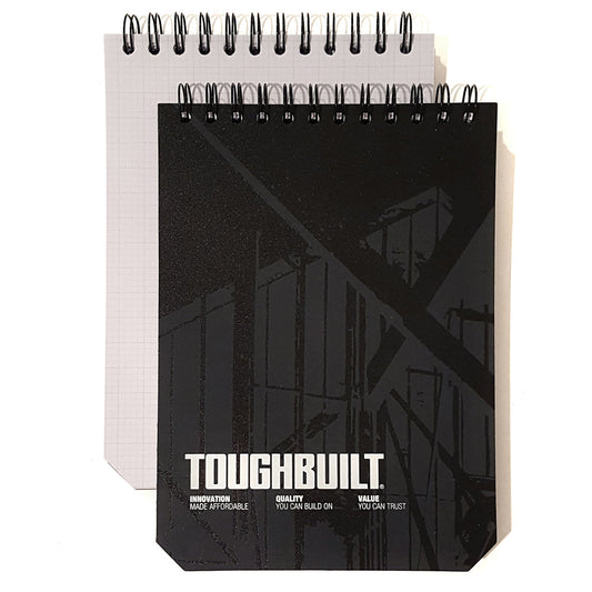 ToughBuilt Large Grid Notebooks (2 Pack)