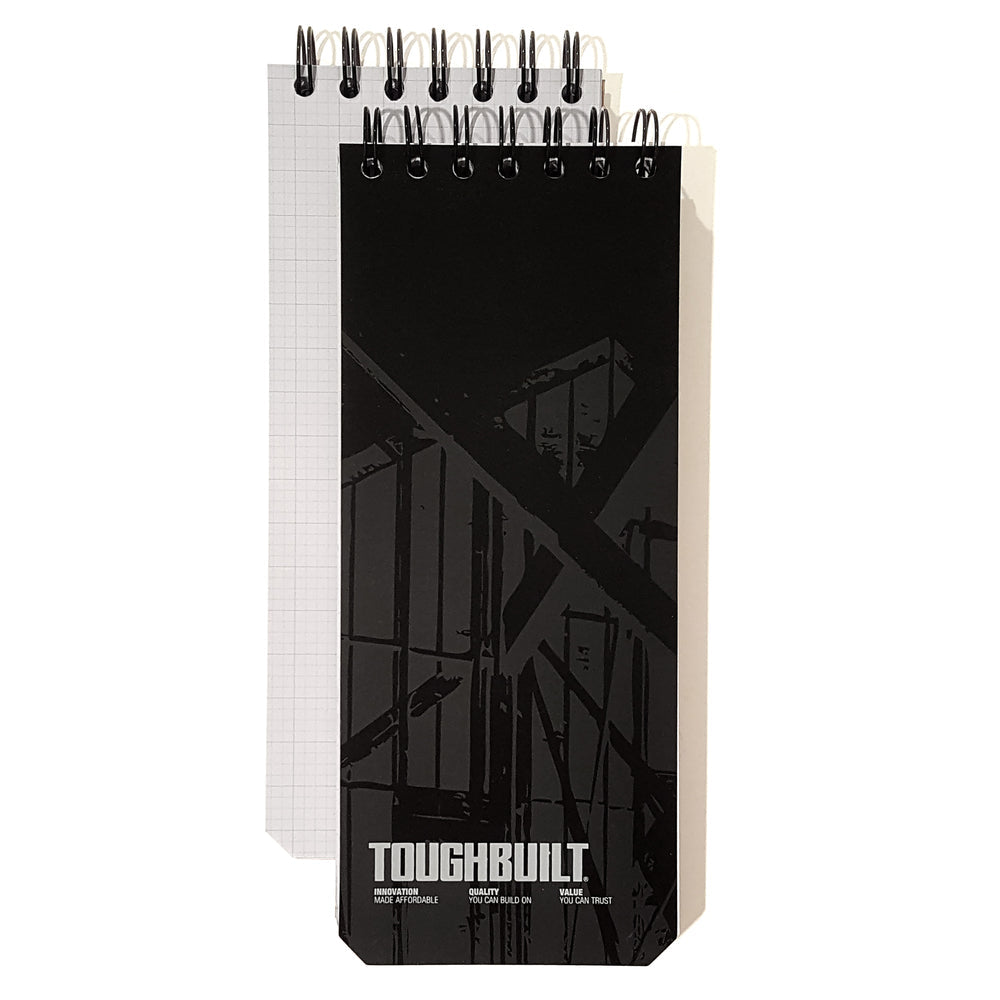 ToughBuilt Medium Grid Notebooks (2 Pack)