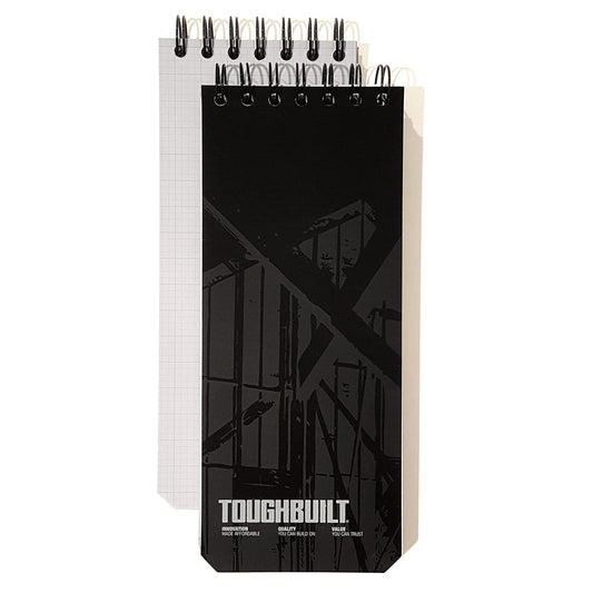 ToughBuilt Medium Grid Notebooks (2 Pack)