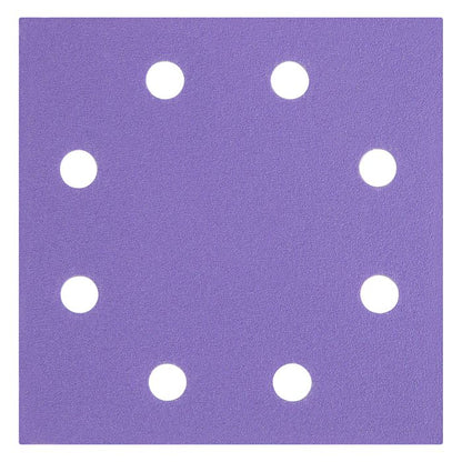 Trend Zirconium 1/4 Sheet Sanding Sheet 115mm x 115mm 40 Grit (10 Pack)