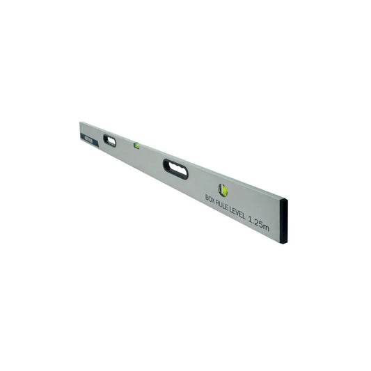 Refina Heavy Duty Aluminium Box Rule Level (1.25m) 100x18mm